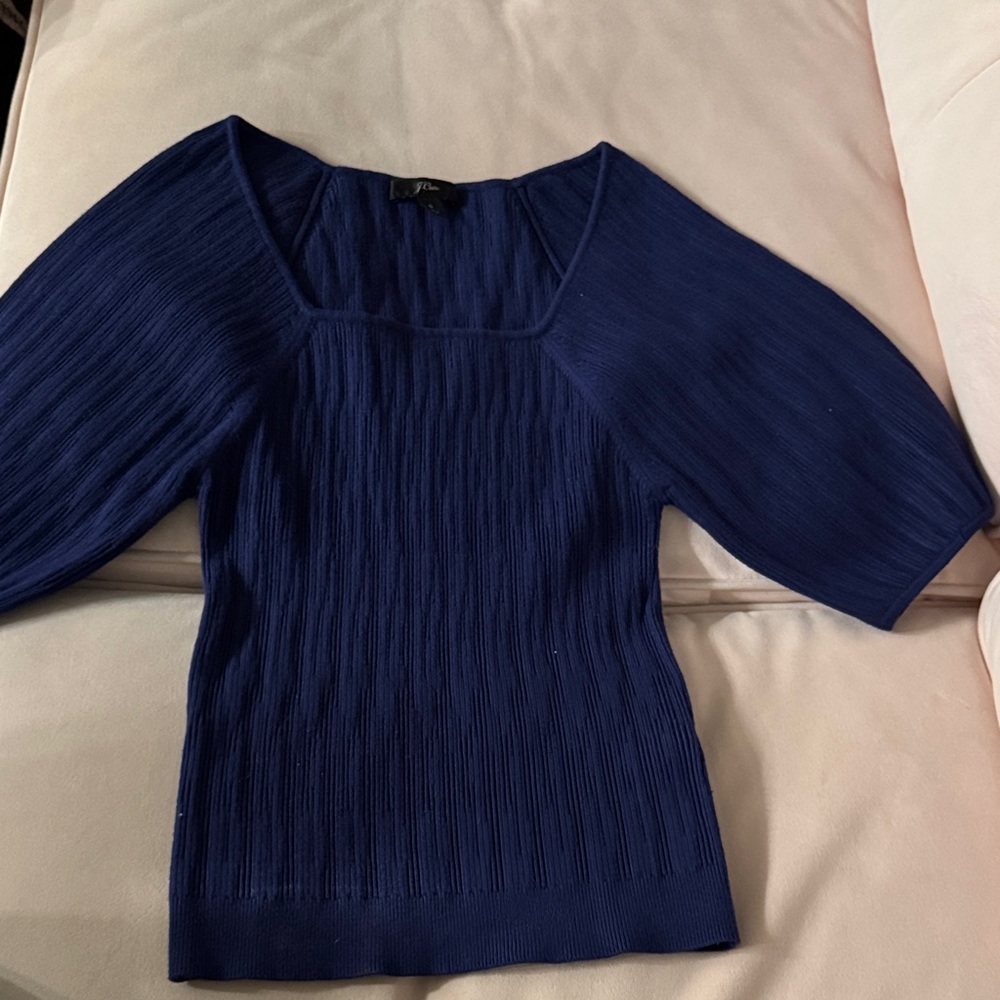 J. Crew Navy Blue Women's Sweater